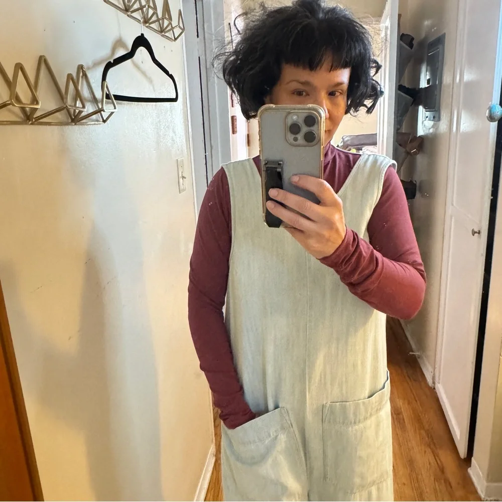 Ilana Kohn Milo Jumpsuit in Light Denim Wash - Small - Picture 8 of 9